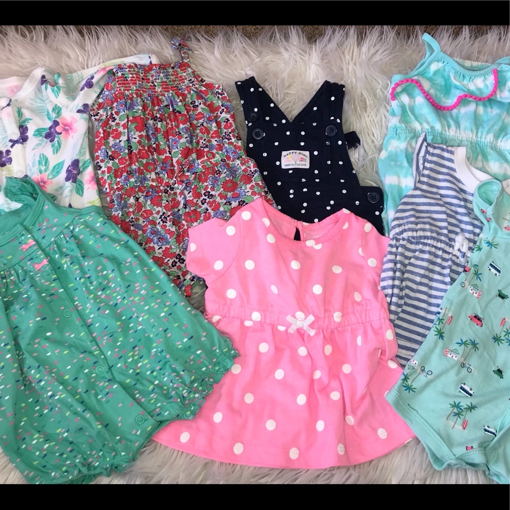 Babygirl’s 3 month Carters bundle